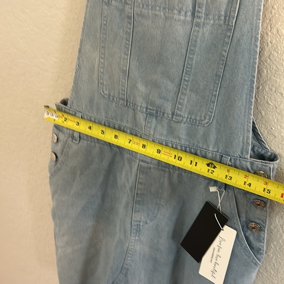 Denim overall dress - Picture 9 of 10